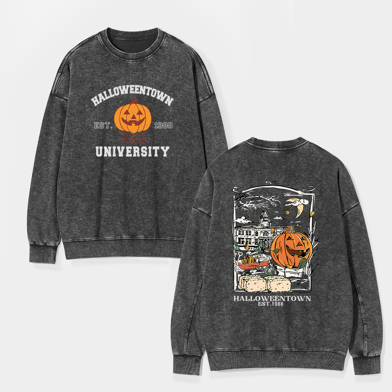 Halloweentown EST.1998 Washed Sweatshirts