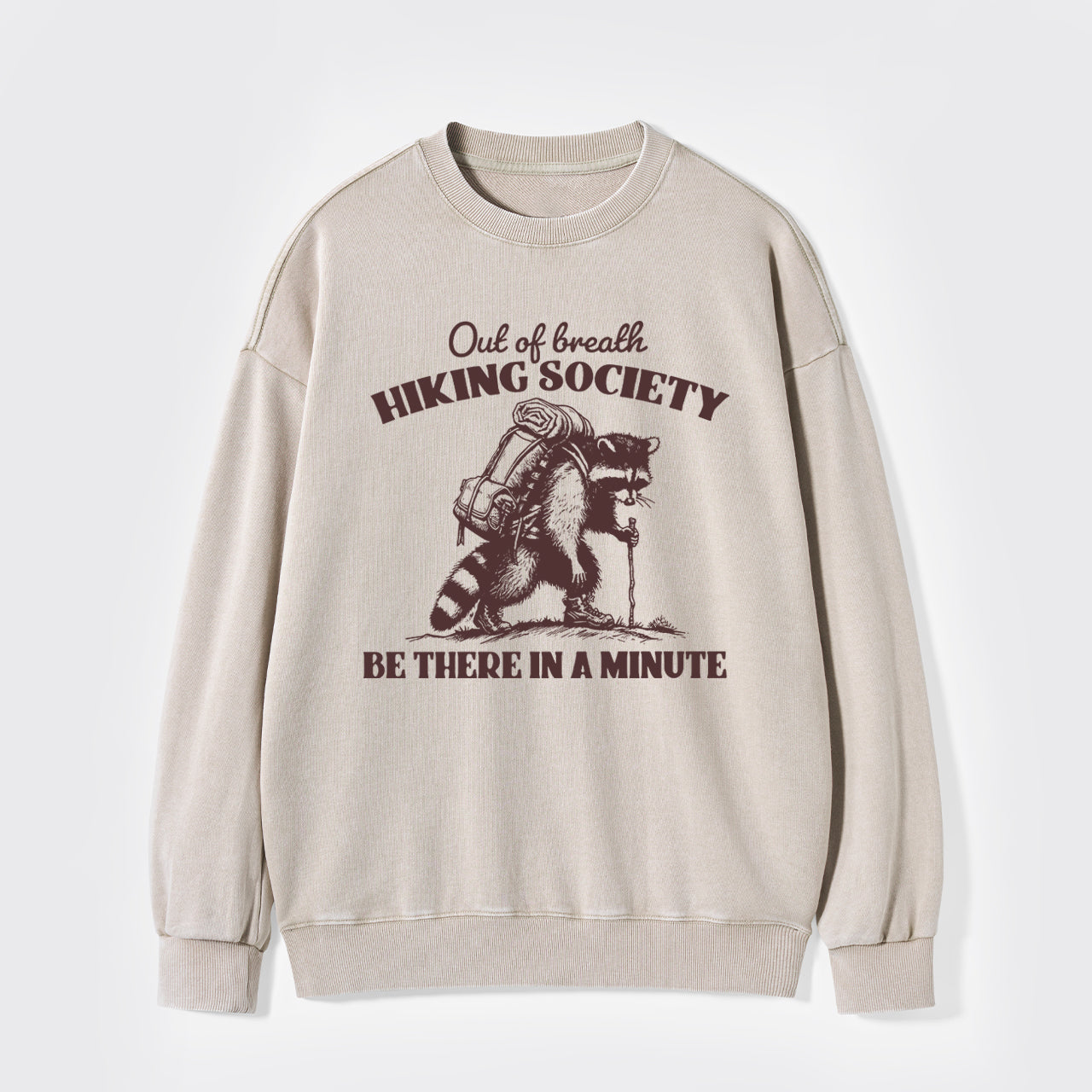 Out of Breath Hiking Society Washed Sweatshirts