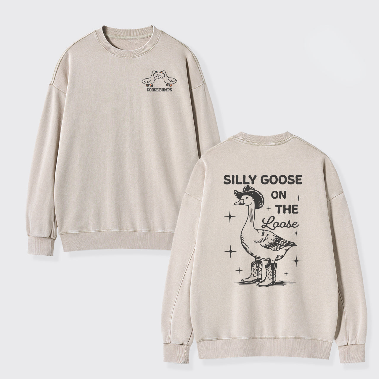 Silly Goose Washed Sweatshirts