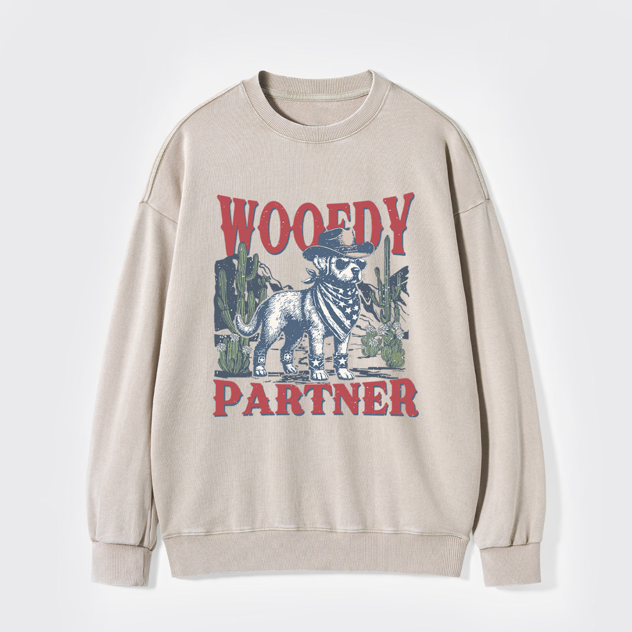 Woofdy Partner Washed Sweatshirts