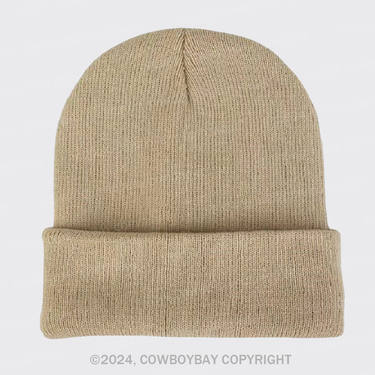 Solid Color Light Plate Knitted Beanie