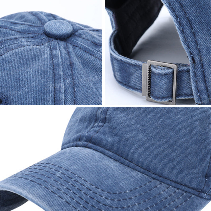 Ace Cowboy Punchy Washed Baseball Cap