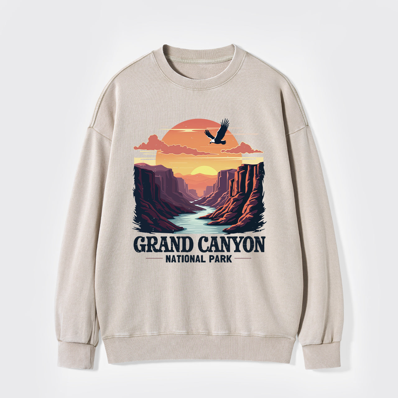 Grand Canyon National Park Washed Sweatshirts