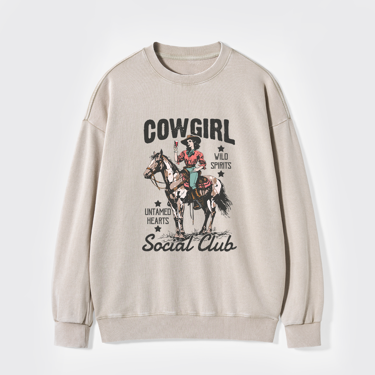 Cowgirl Social Club Washed Sweatshirts