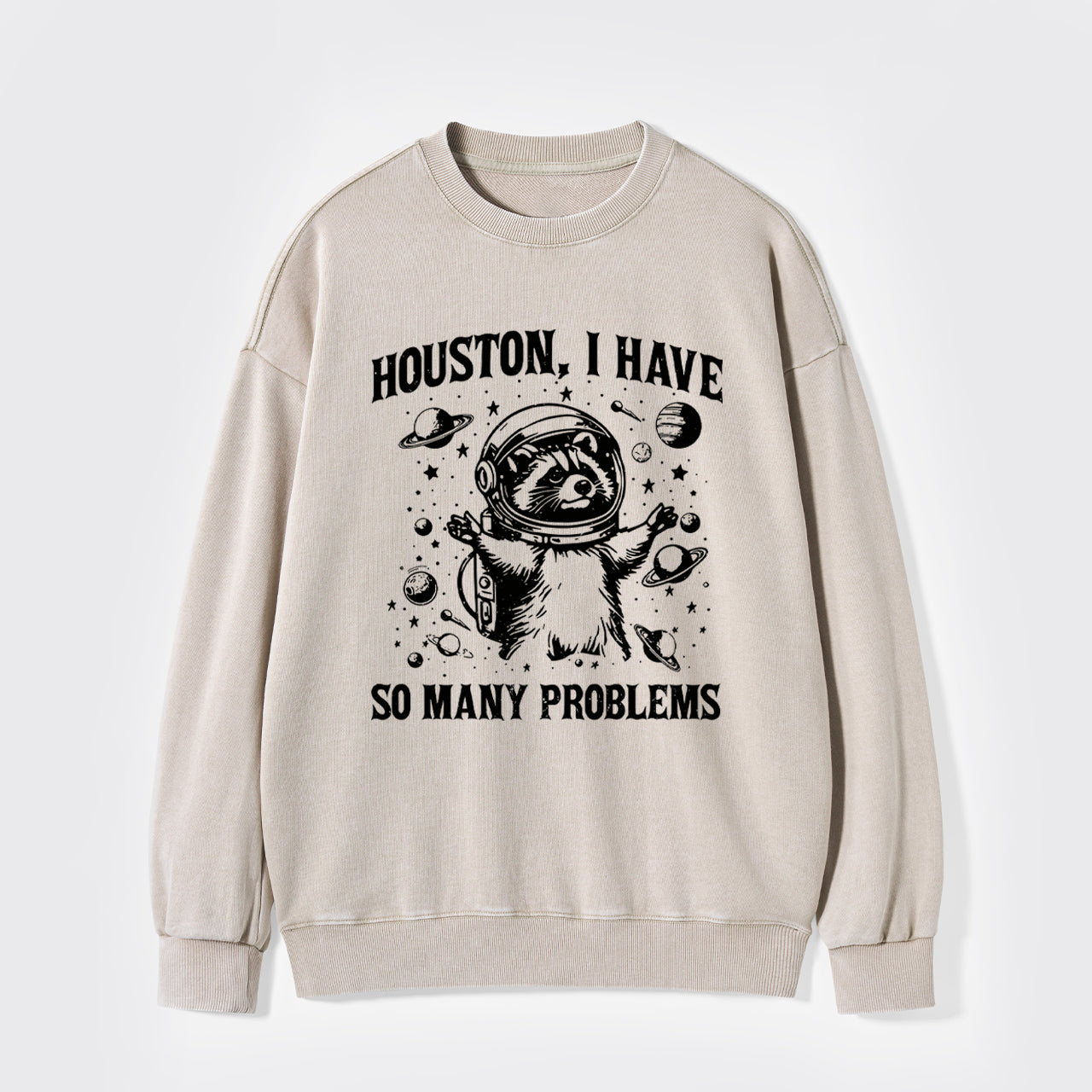 Space Explorer Washed Sweatshirts