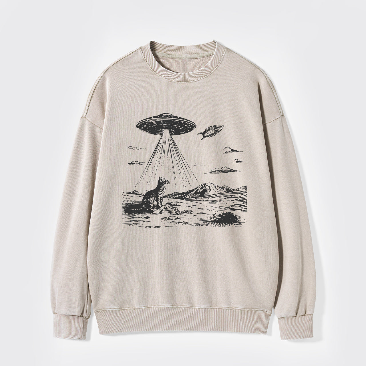 Where It Wants To Take Me Washed Sweatshirts