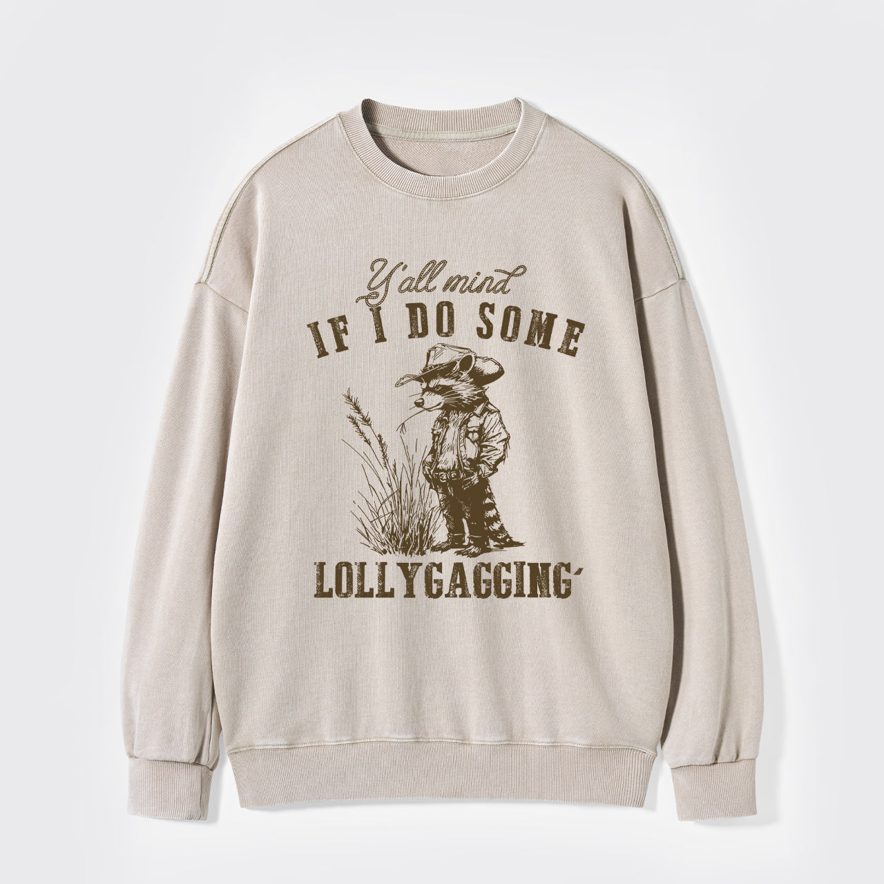 I Don't Think You'll Mind If I Take A Break Washed Sweatshirts