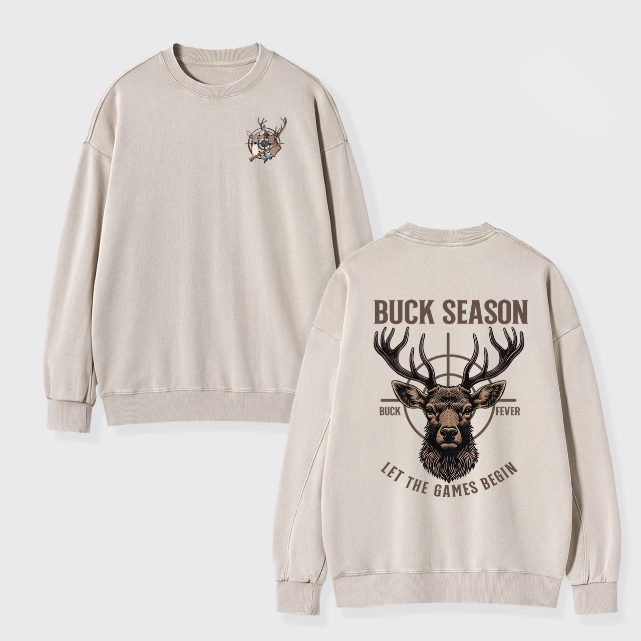 Fill The Freezer Season Washed Sweatshirts