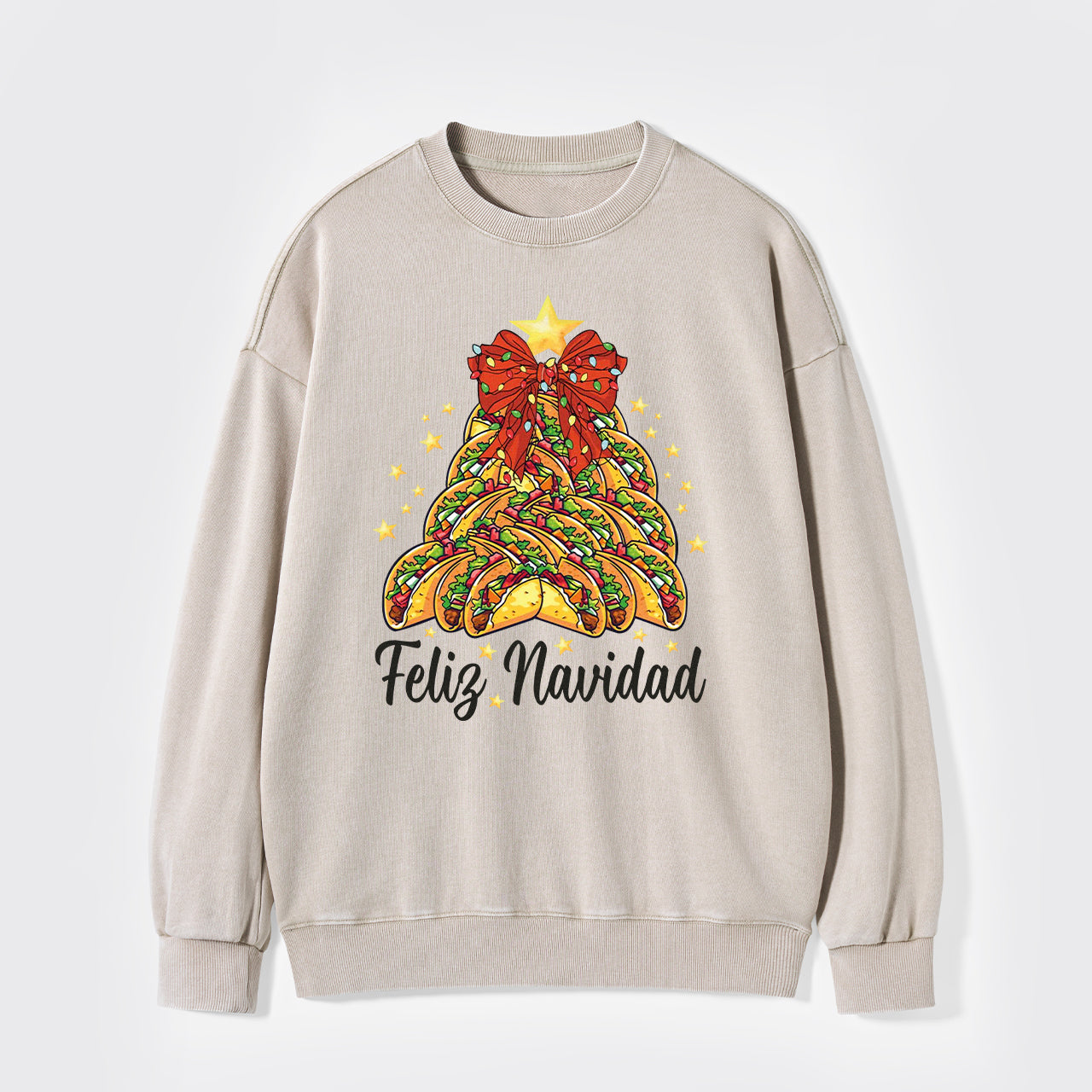 Mexican Food Washed Sweatshirts
