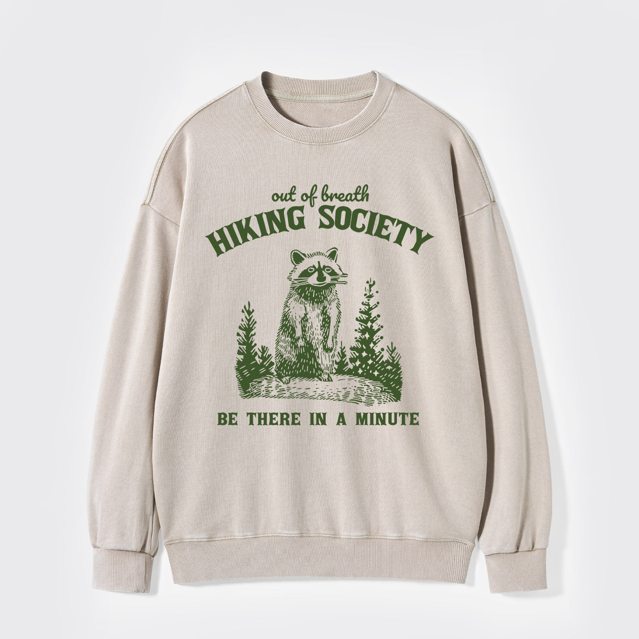 Out Of Breath Hiking Society Washed Sweatshirts