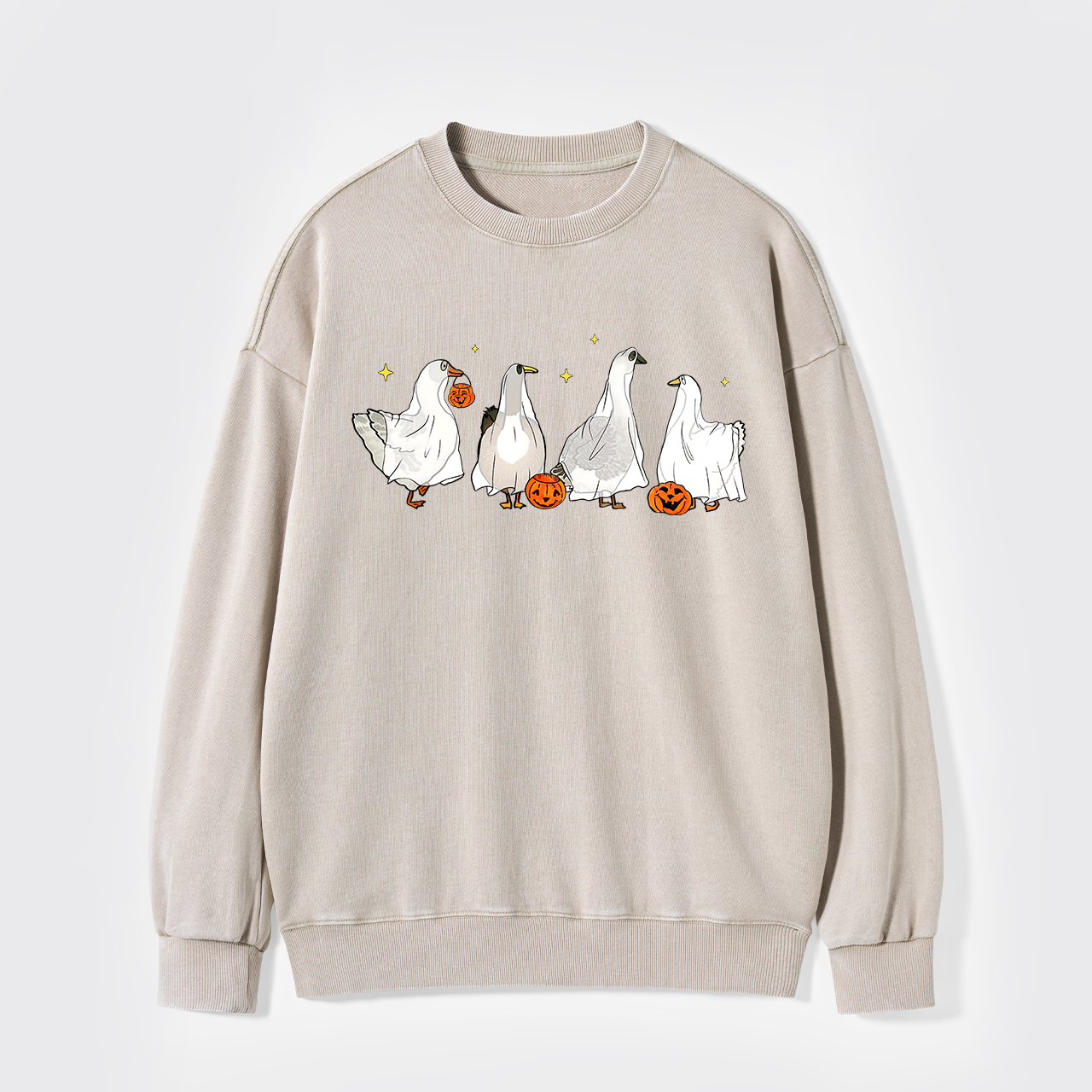 Halloween Ghost Ducks Sweatshirts
