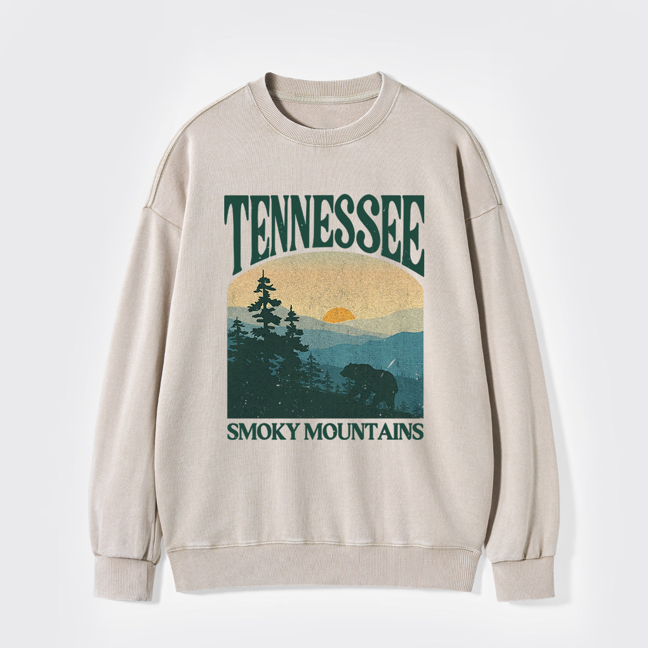 Tennessee Smoky Mountains Washed Sweatshirts