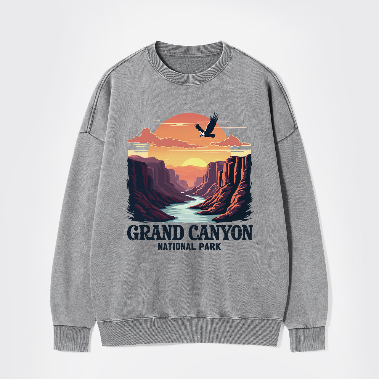 Grand Canyon National Park Washed Sweatshirts