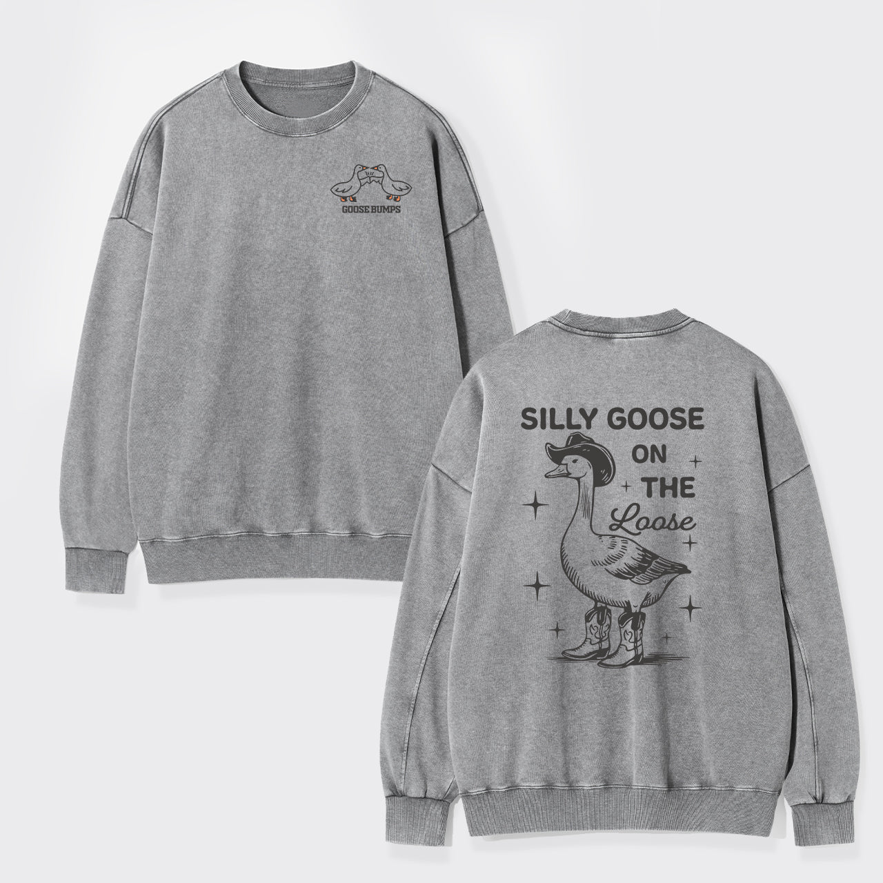 Silly Goose Washed Sweatshirts
