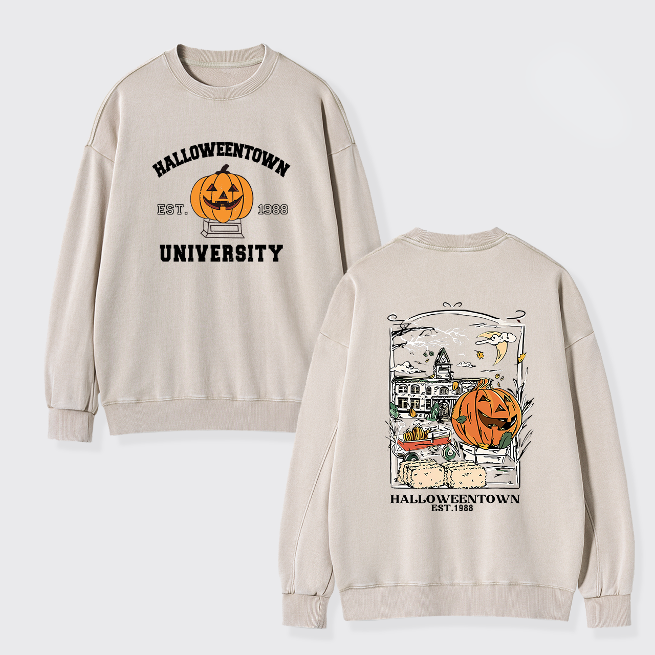 Halloweentown EST.1998 Washed Sweatshirts