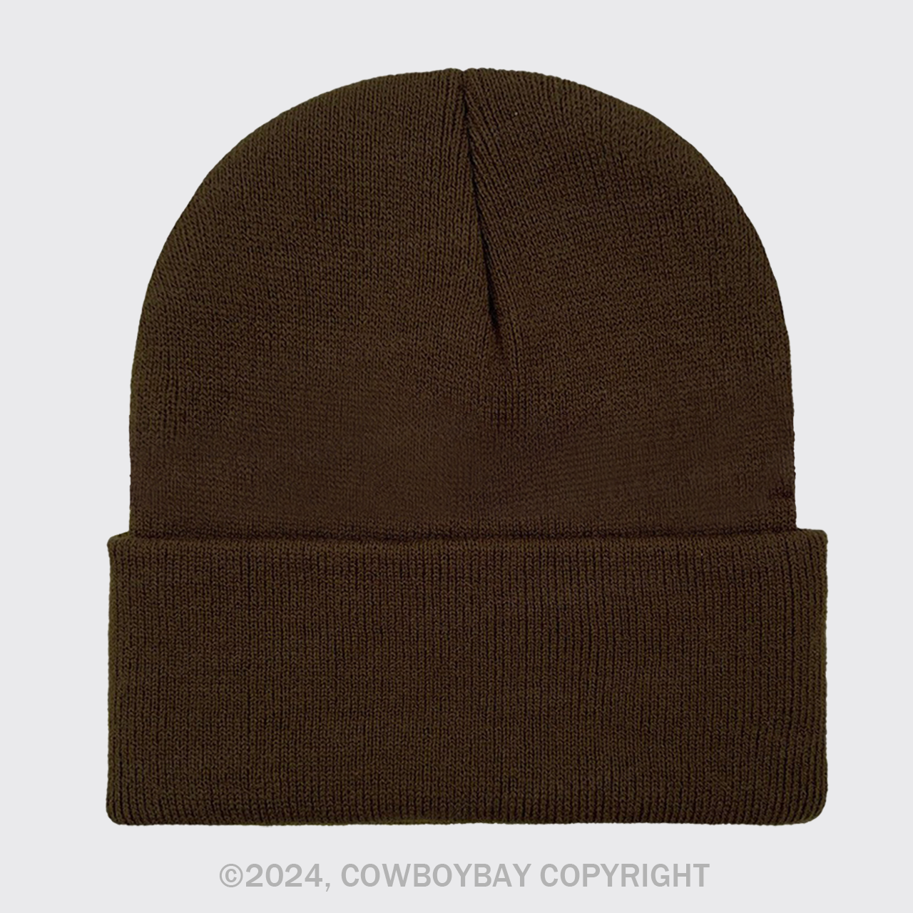 Solid Color Light Plate Knitted Beanie