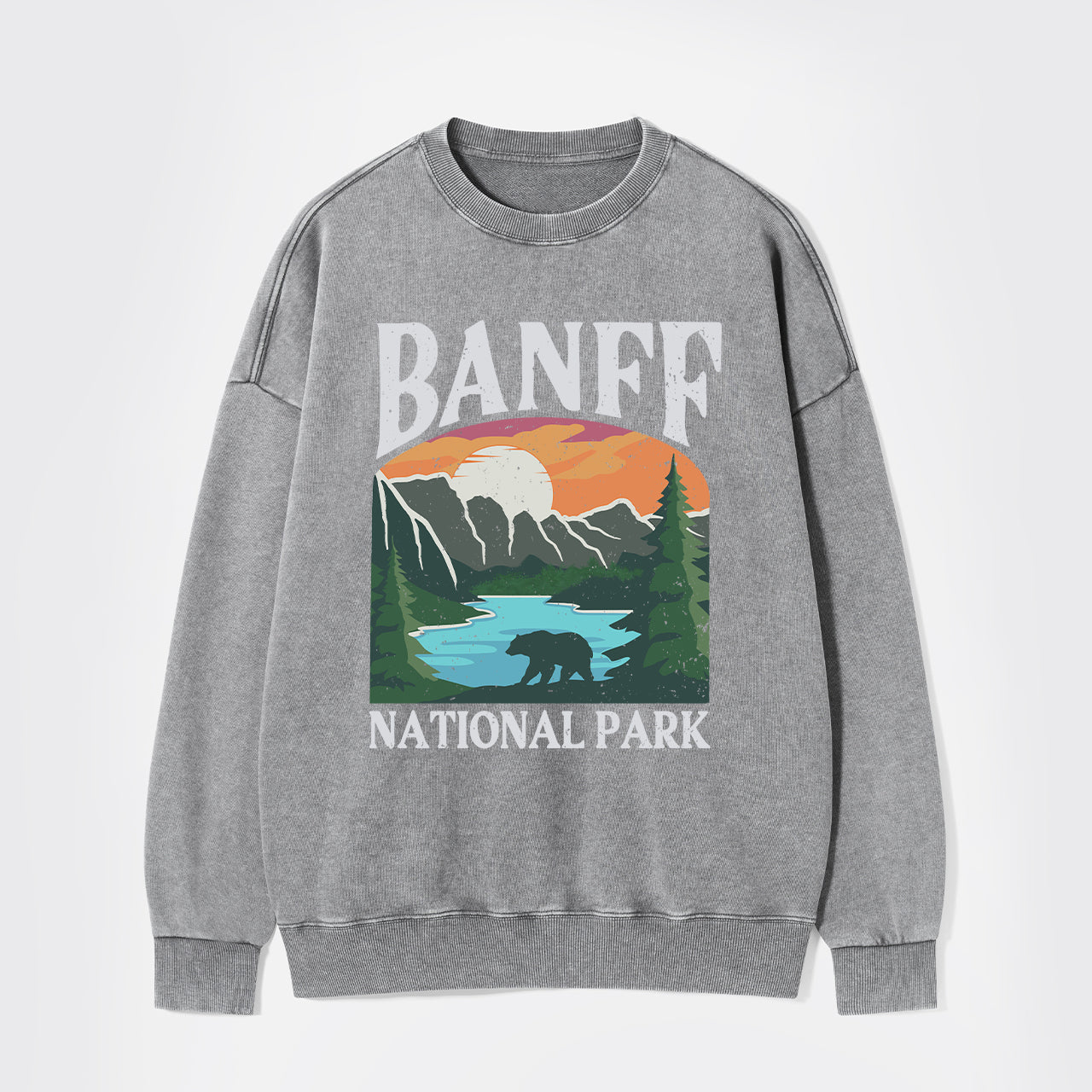 Rockies Banff National Park Washed Sweatshirts