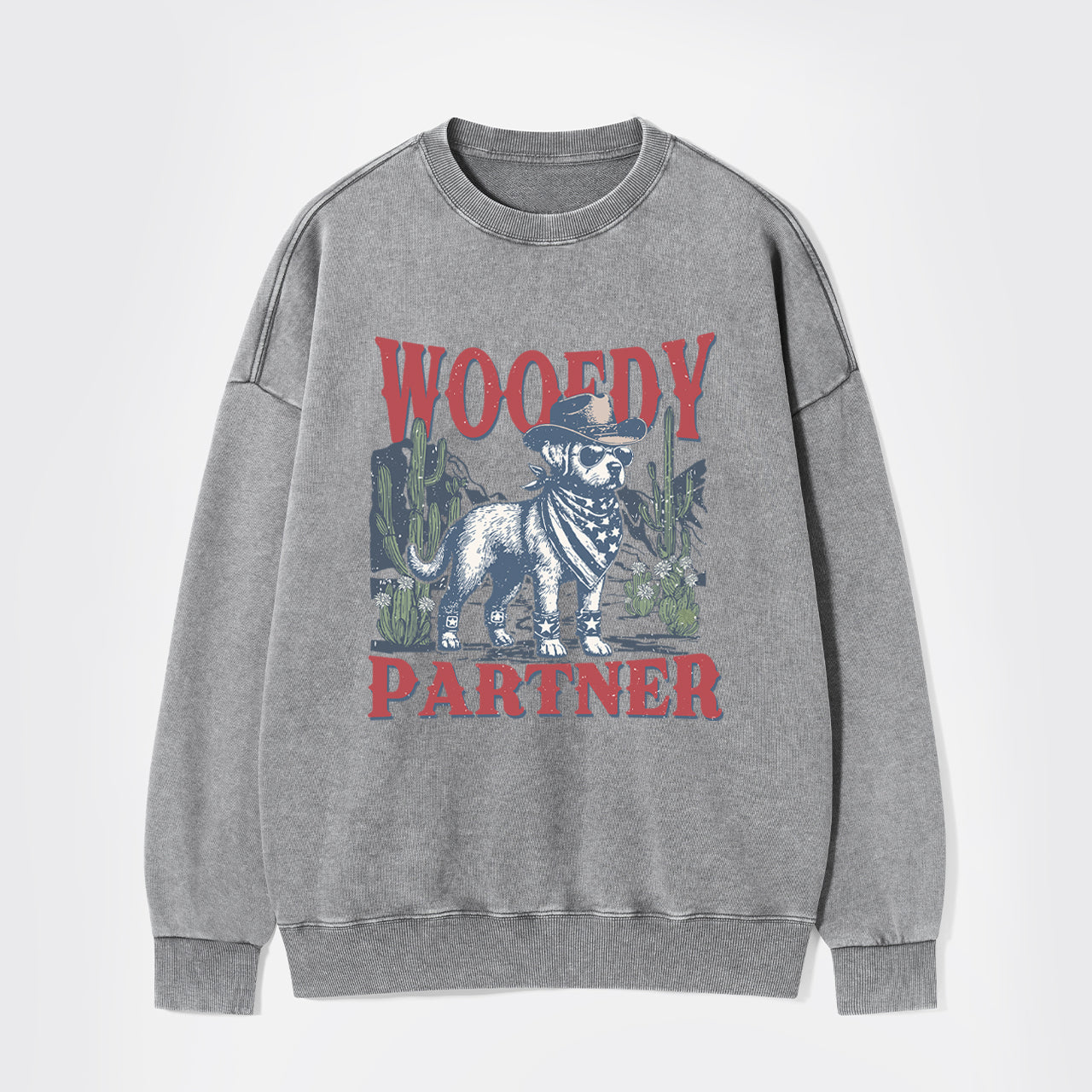 Woofdy Partner Washed Sweatshirts