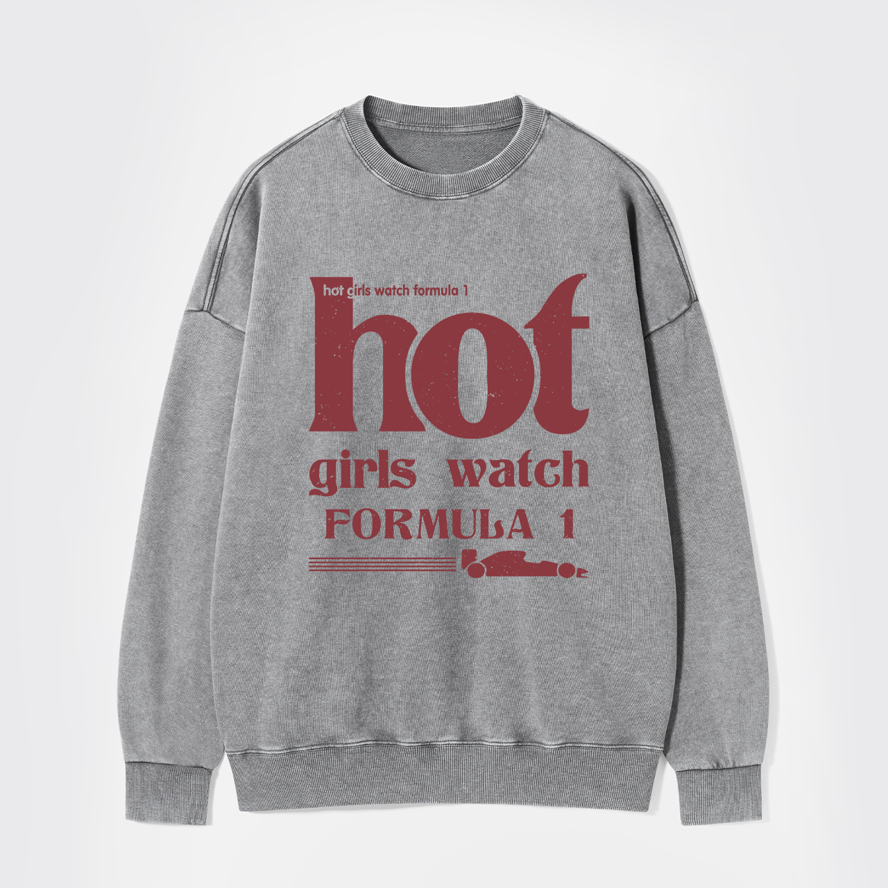 Formula One Washed Sweatshirts