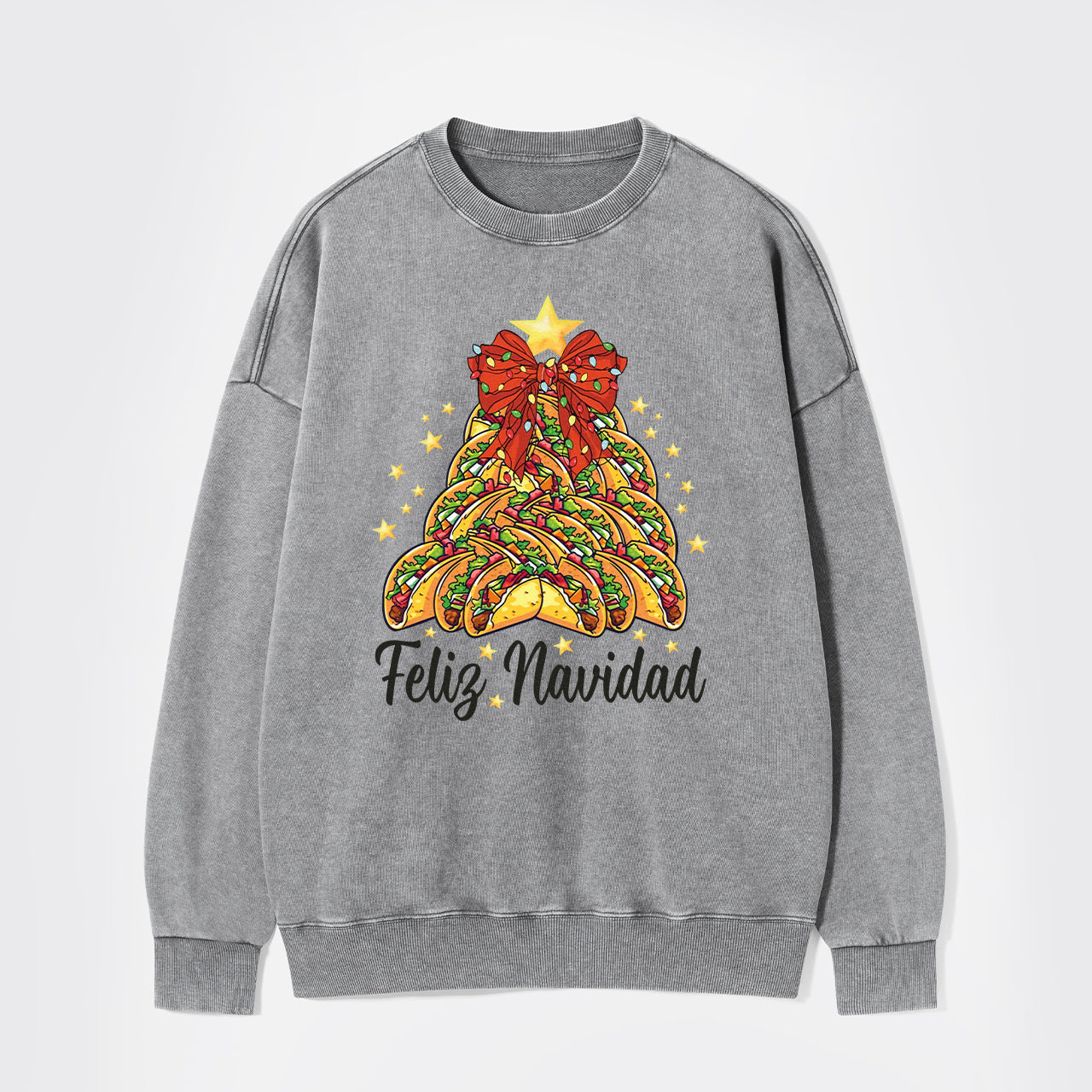 Mexican Food Washed Sweatshirts