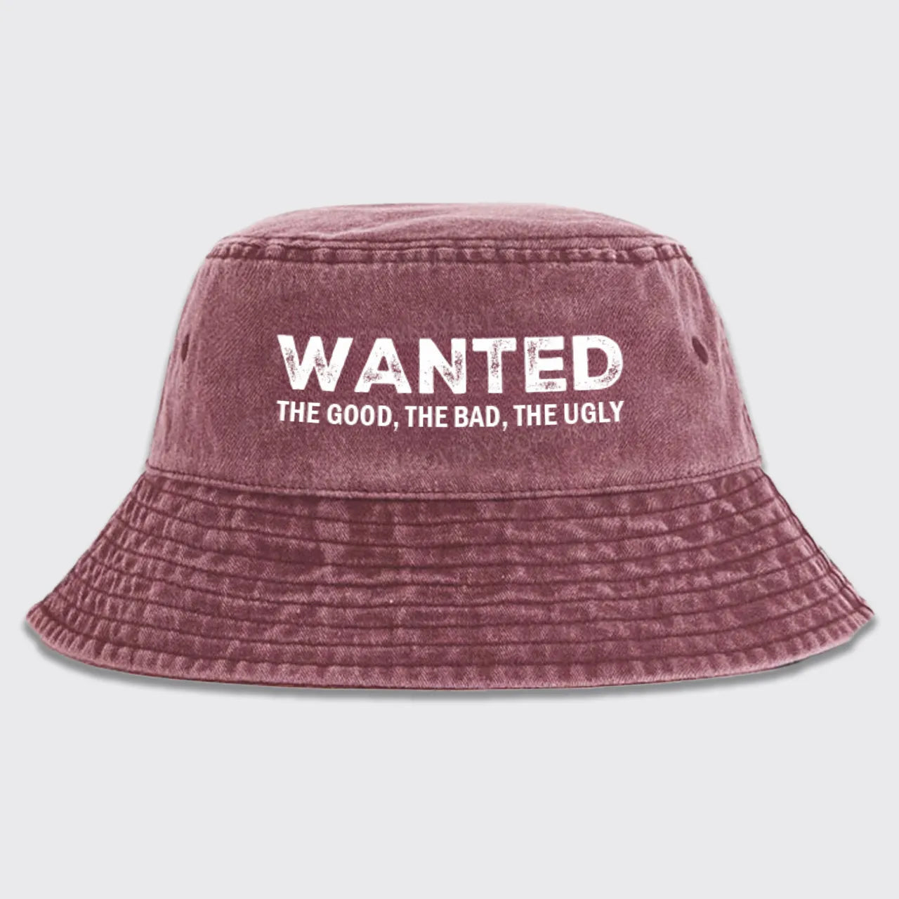 Wanted The God,The Bad,The Ugly Bucket Hat