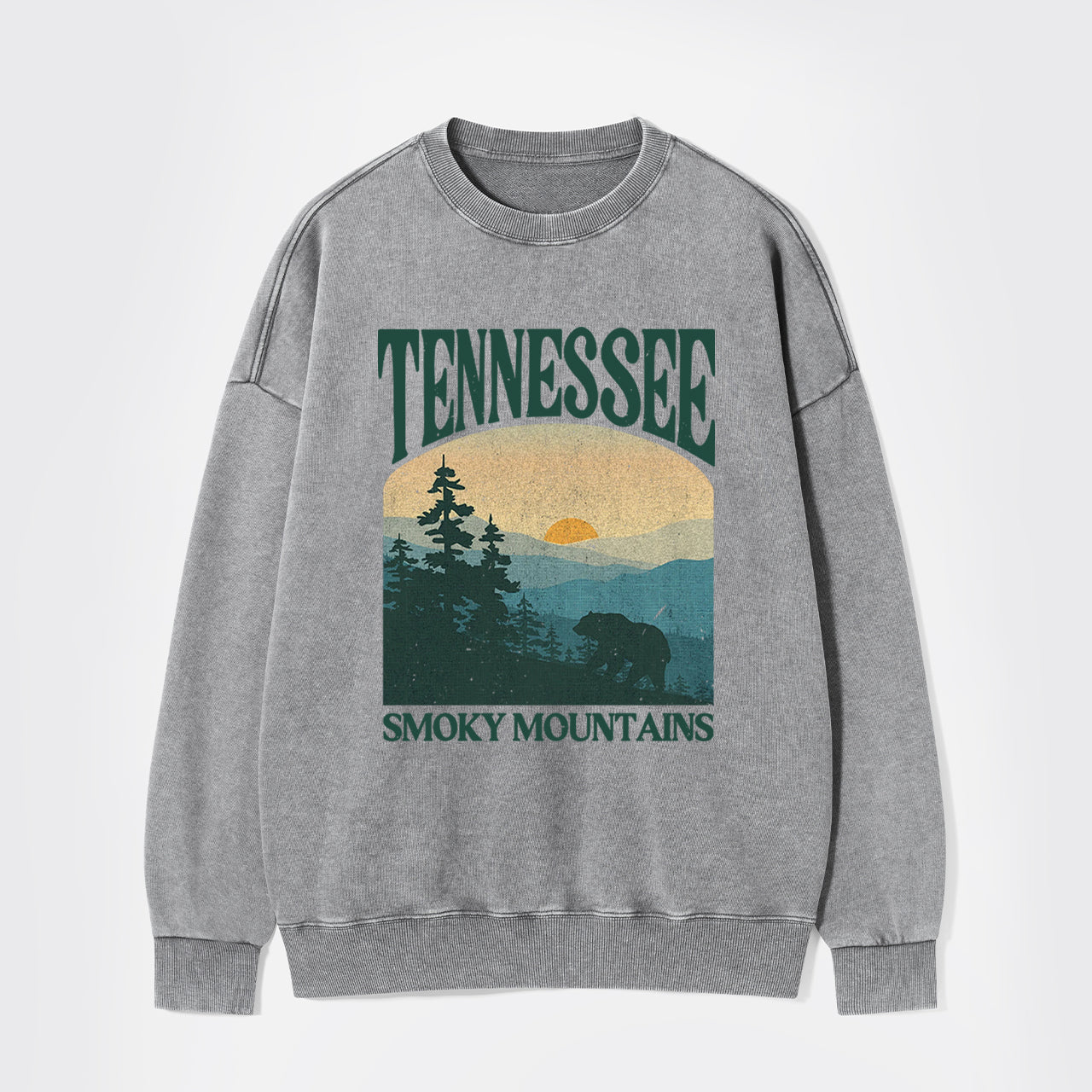 Tennessee Smoky Mountains Washed Sweatshirts