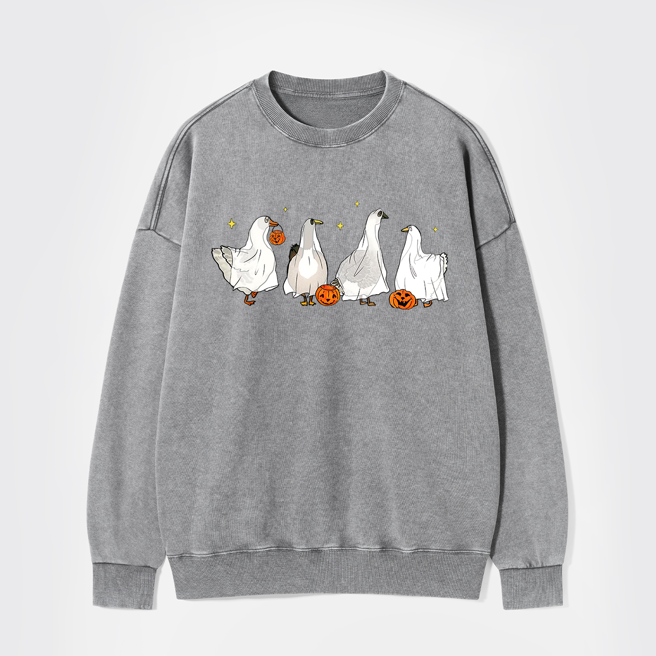 Halloween Ghost Ducks Sweatshirts
