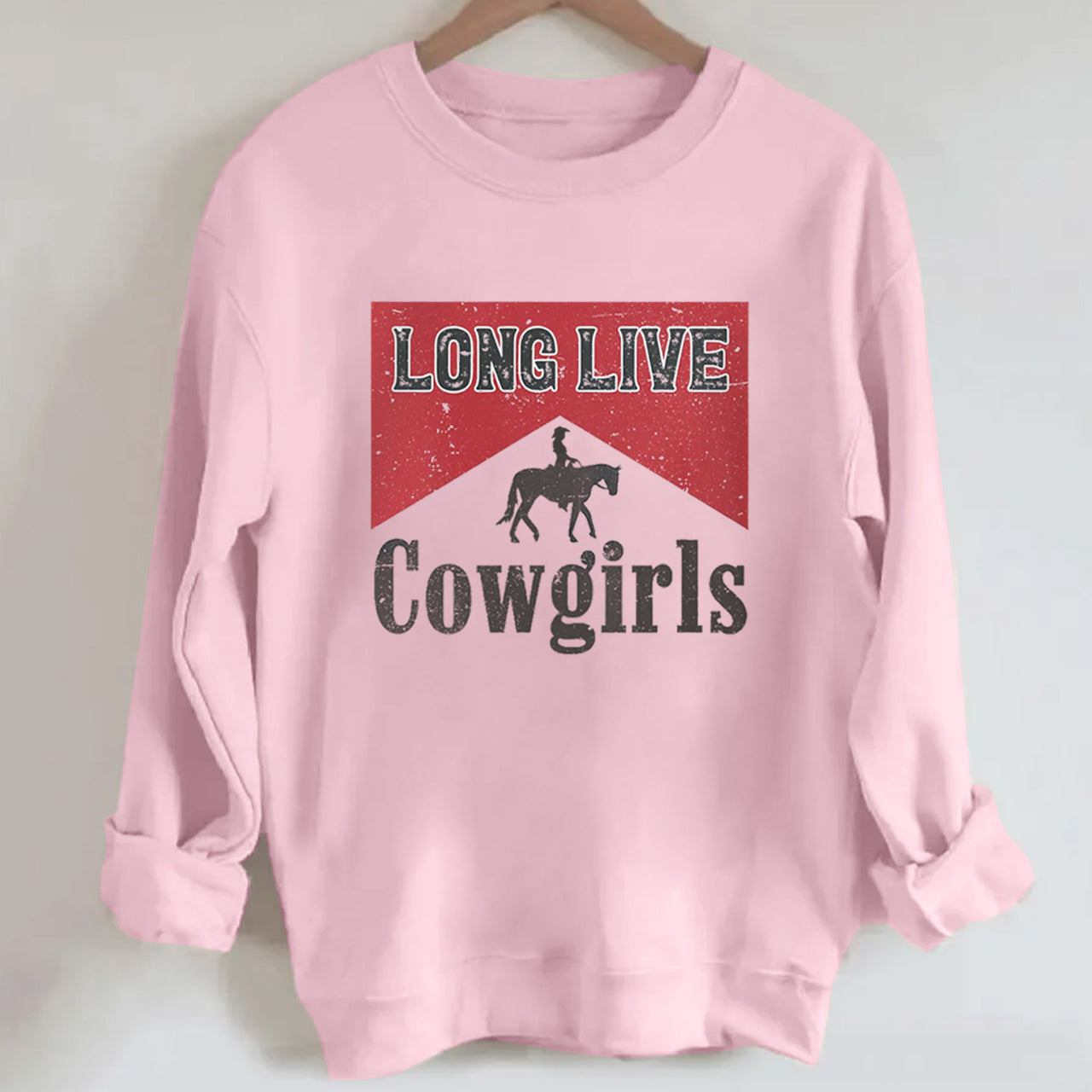 Long Live Cowgirls Printed Sweatshirt