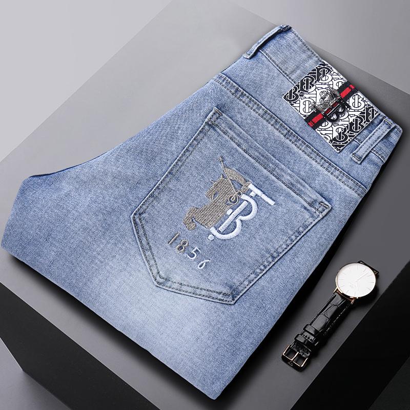 New embroidered denim trousers 1024022110