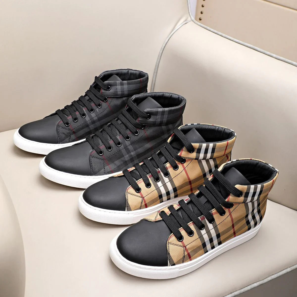 Casual and Versatile High-top Shoes 0823122606