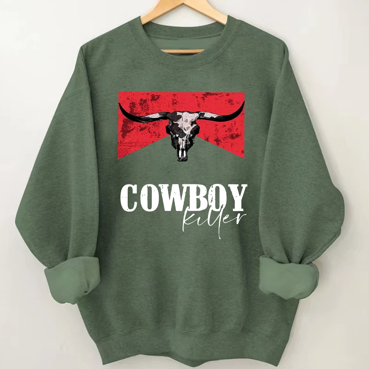 Cowboy Killer Vintage Western Sweatshirt