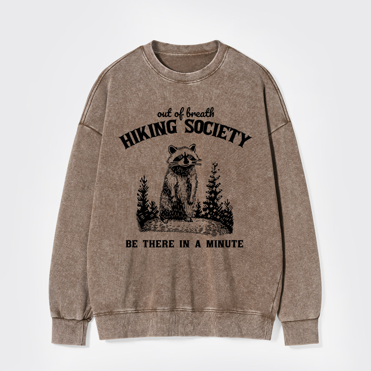 Out Of Breath Hiking Society Washed Sweatshirts