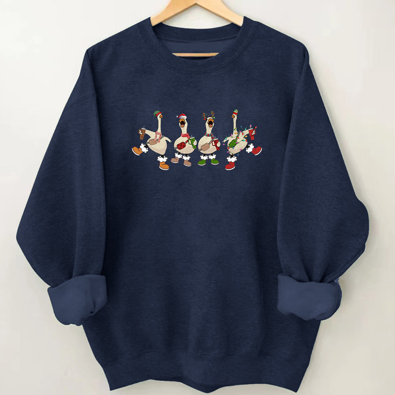 Christmas Gooses Obsessive Cup Disorder Sweatshirt