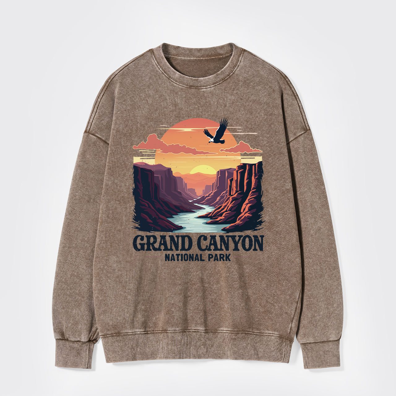 Grand Canyon National Park Washed Sweatshirts