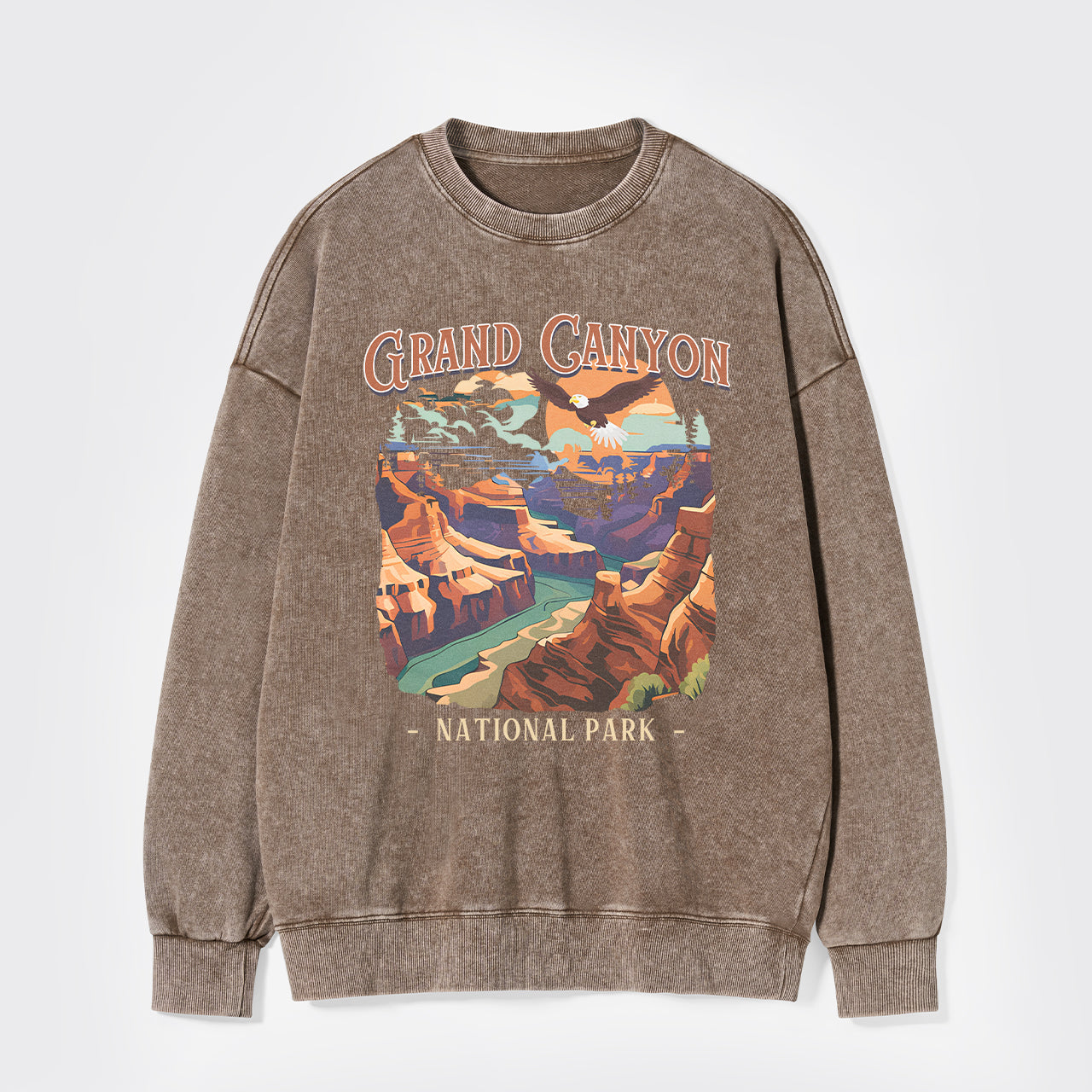 Vintage Grand Canyon National Park Washed Sweatshirts