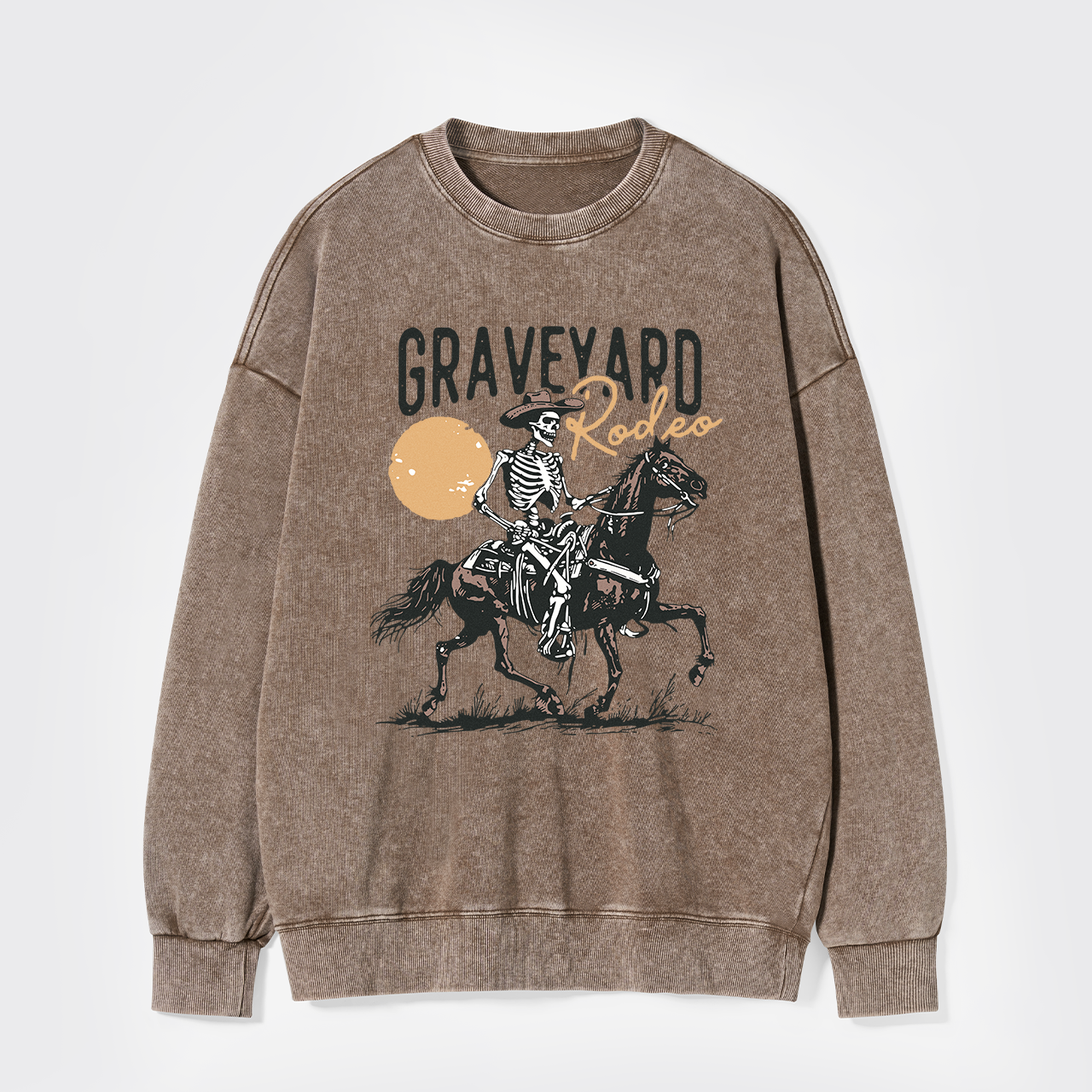 Graveyard Rodeo Washed Sweatshirts