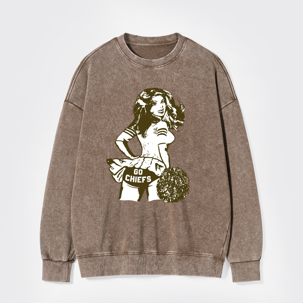 Go Chiefs Washed Sweatshirts