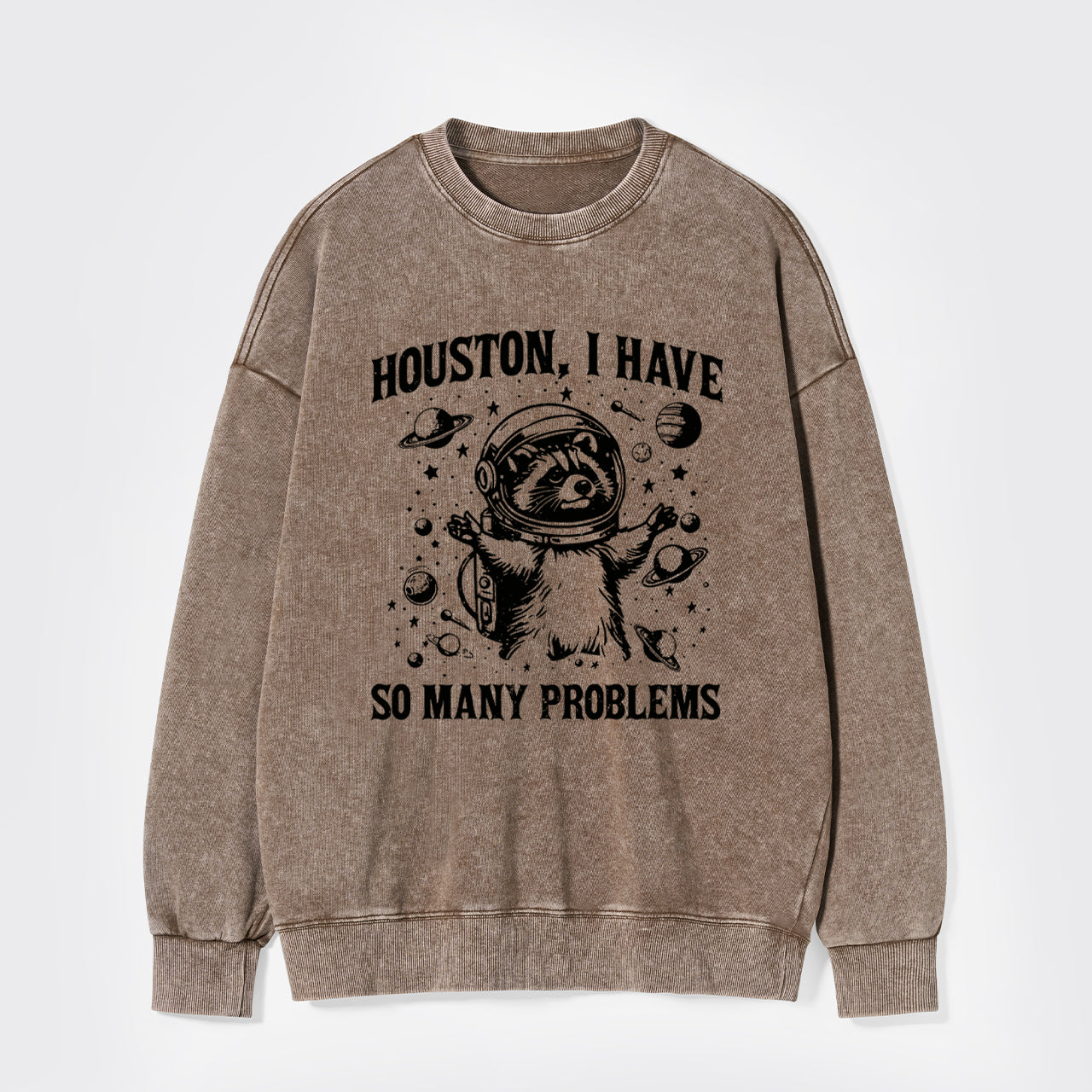 Space Explorer Washed Sweatshirts