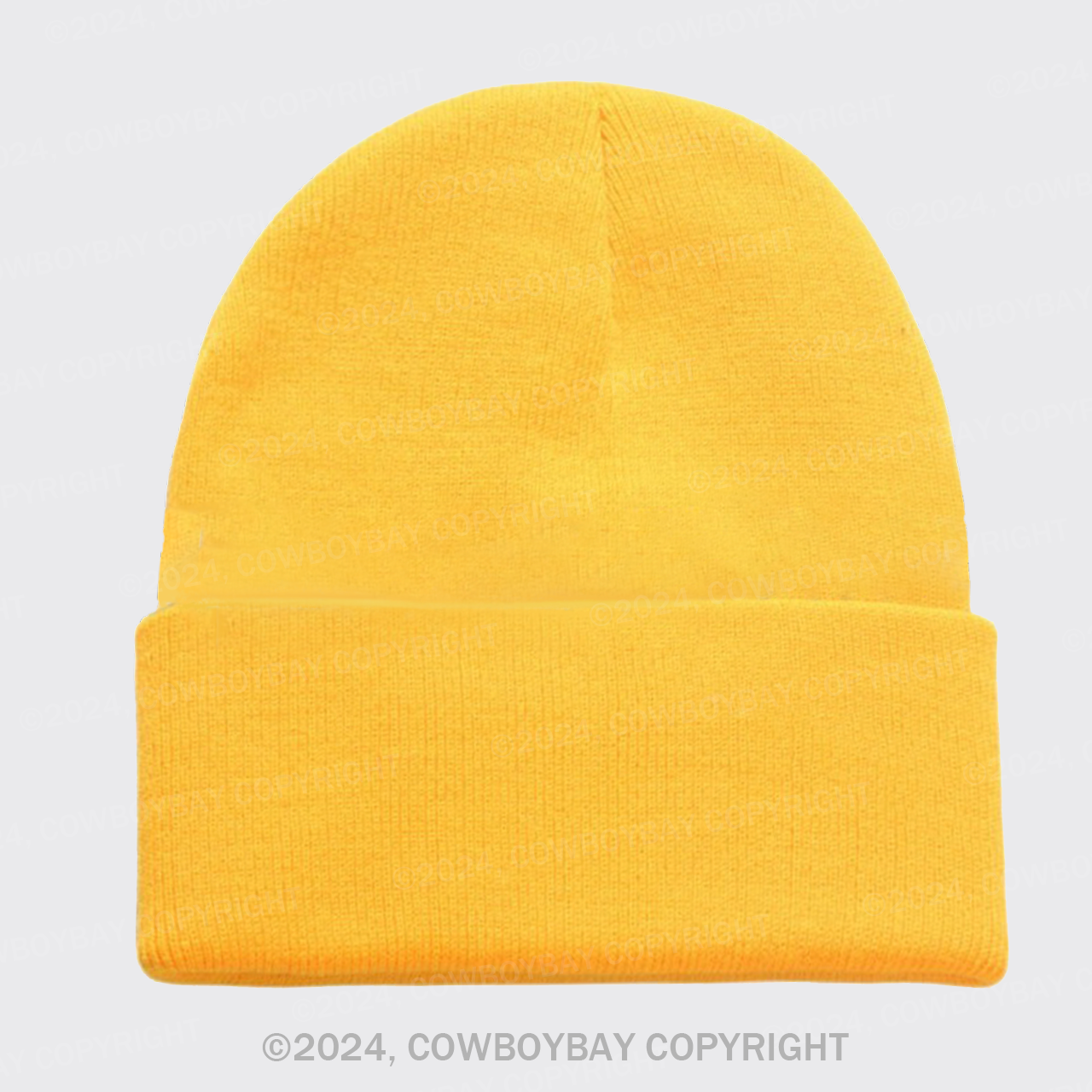 Solid Color Light Plate Knitted Beanie