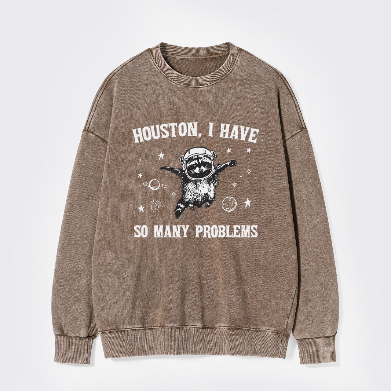 I'm Going To Explore The Stars Washed Sweatshirts