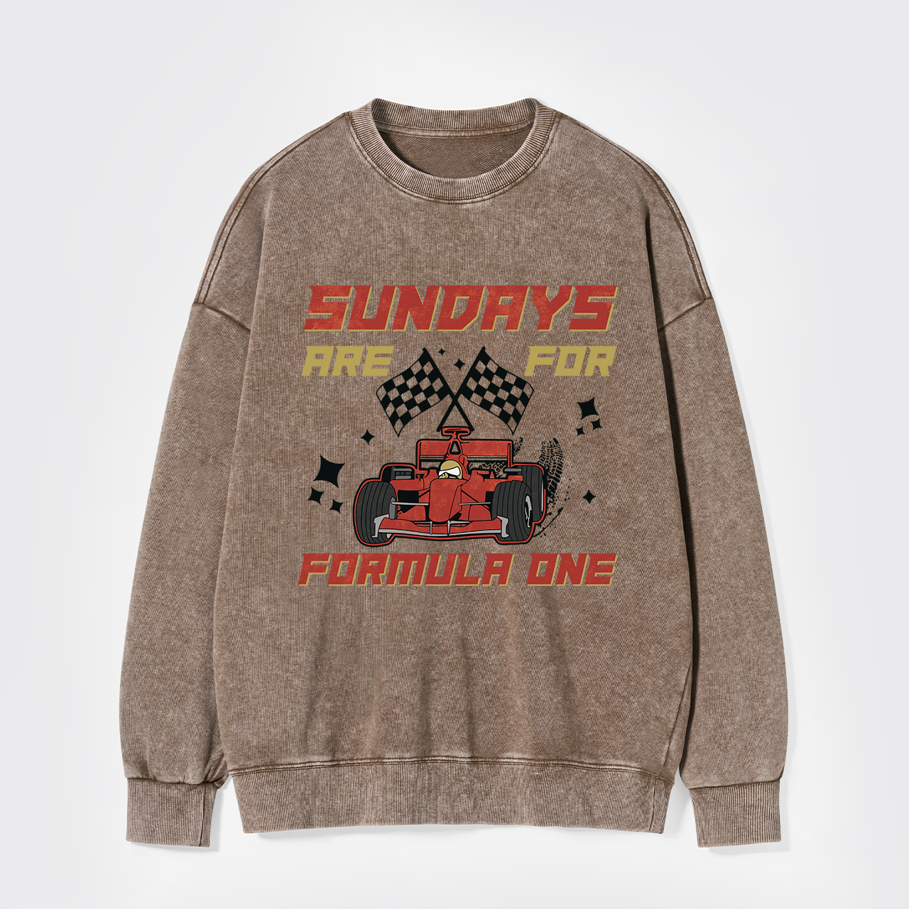Sundays Are For F1 Racing Washed Sweatshirts