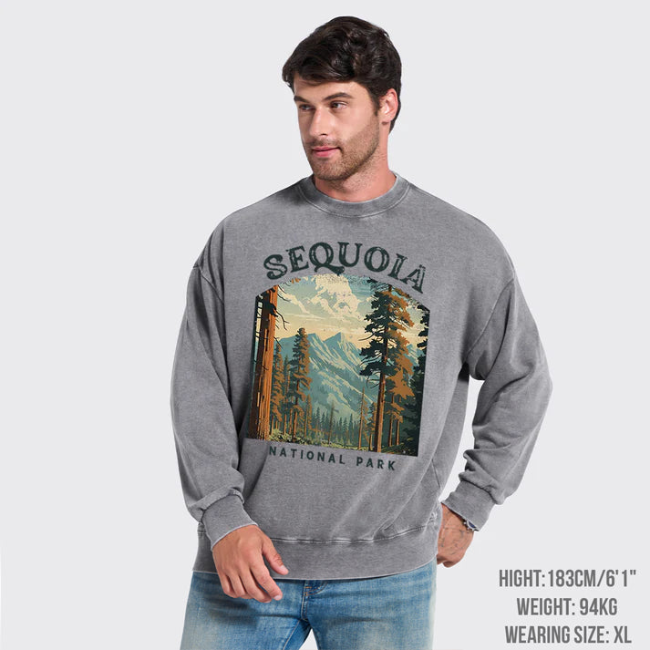Sequoia National Park Washed Sweatshirts