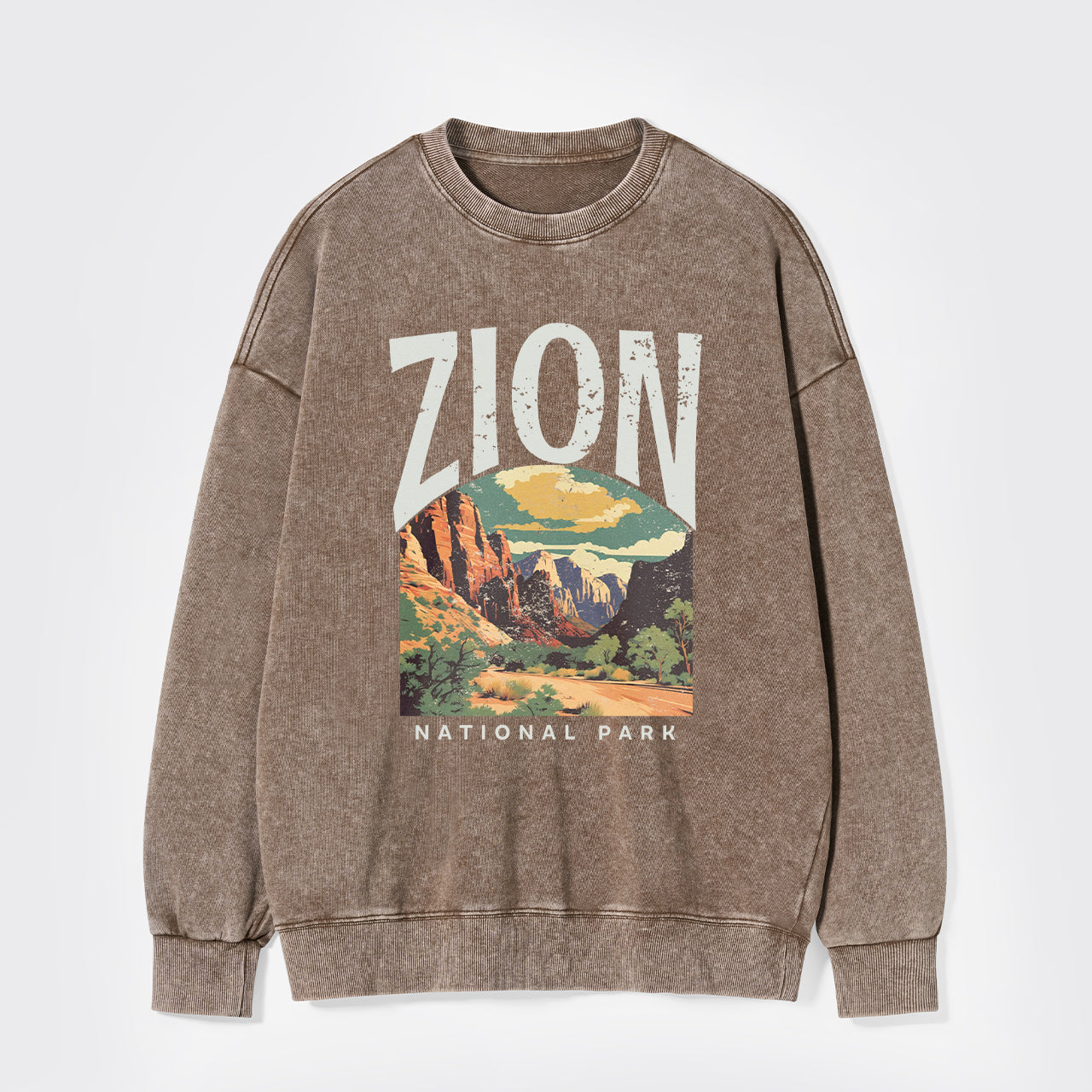 Zion National Park Washed Sweatshirts