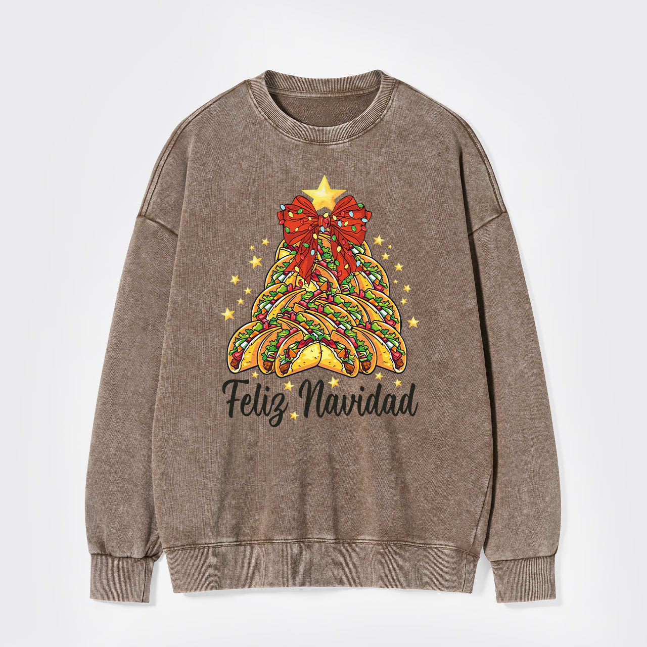 Mexican Food Washed Sweatshirts
