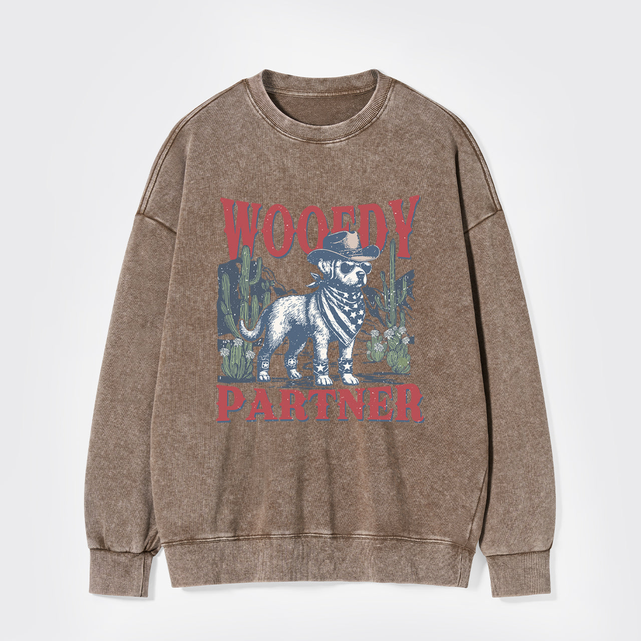 Woofdy Partner Washed Sweatshirts