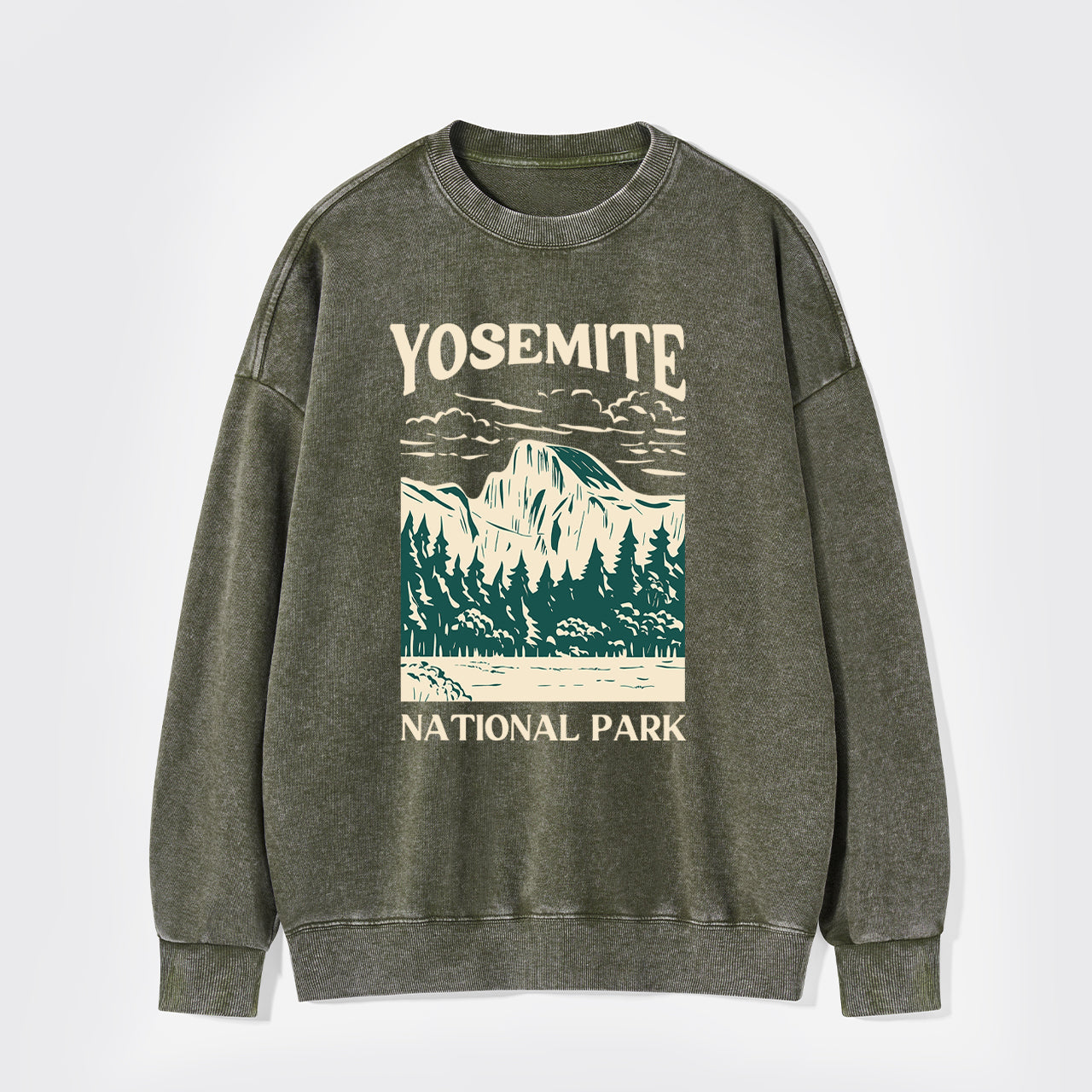 Yosemite Hiking Washed Sweatshirts