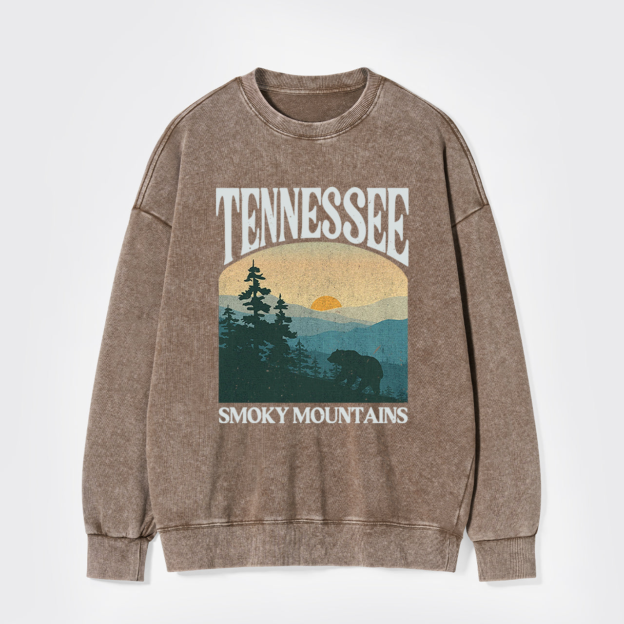 Tennessee Smoky Mountains Washed Sweatshirts