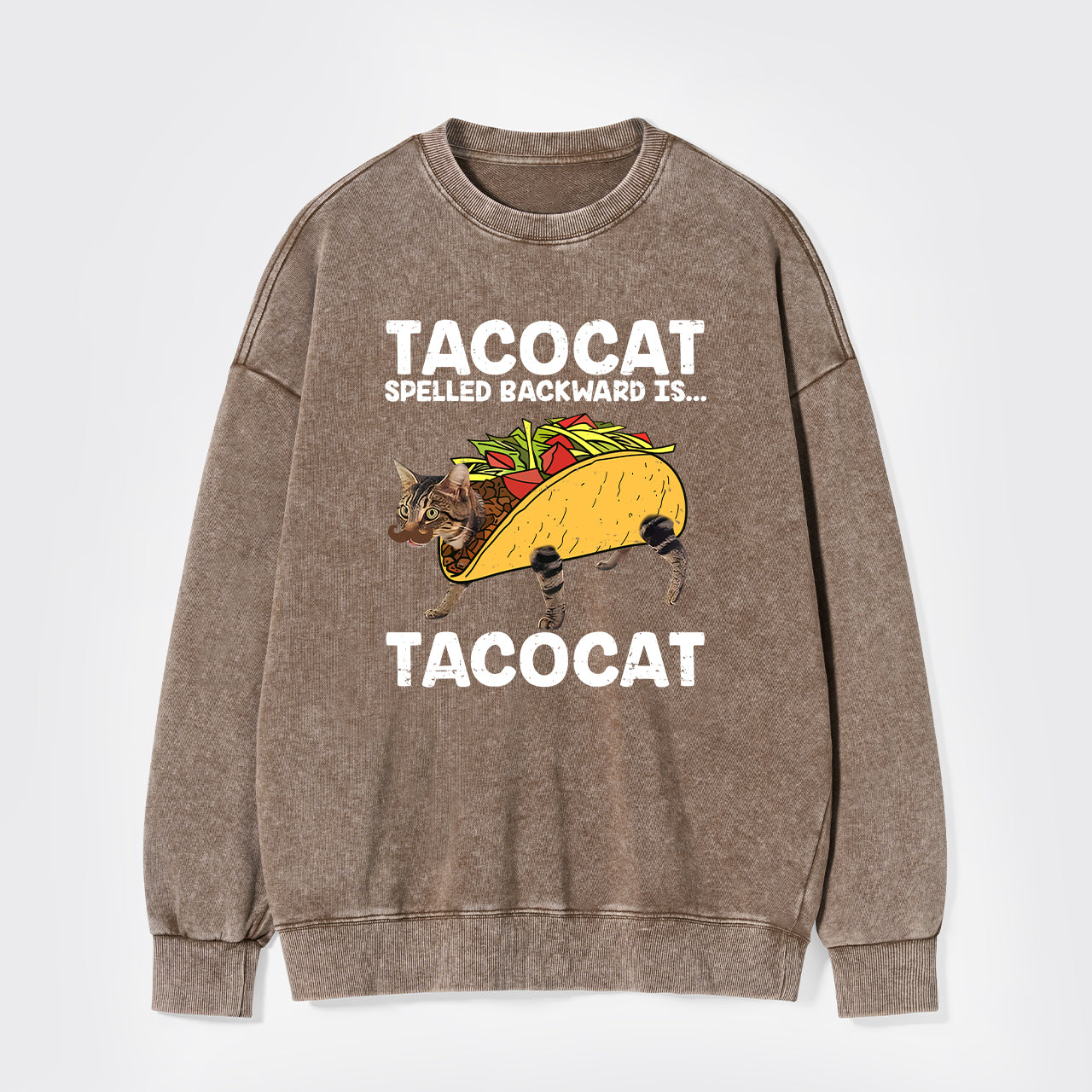 Vintage Taco & Cat Washed Sweatshirts