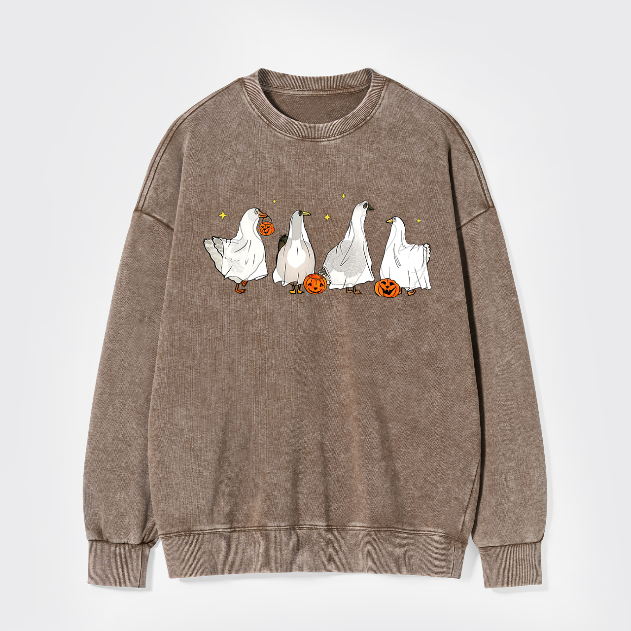 Halloween Ghost Ducks Sweatshirts