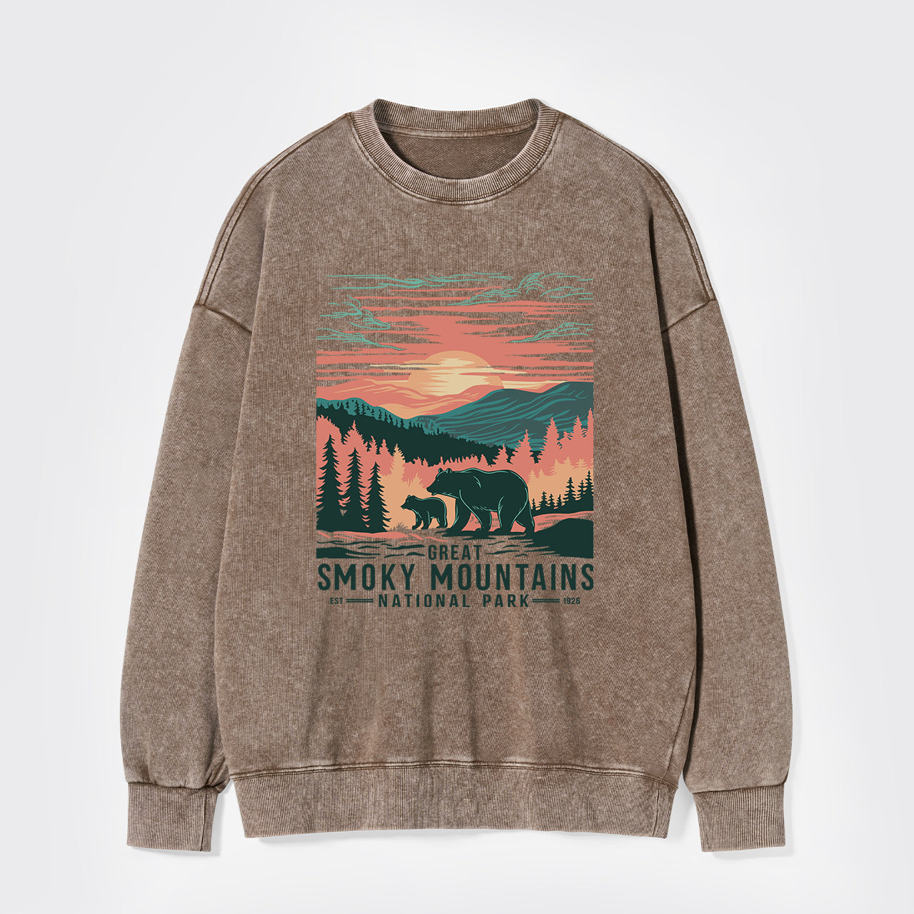 Tennessee Vacation Trip Washed Sweatshirts